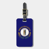 Kentucky Bluegrass Commonwealth State Flag Bagagelabel (Voorkant verticaal)