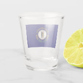 Kentucky: Bluegrass Commonwealth US State Flag wor Shot Glas (Achterkant)