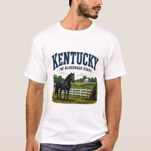 Kentucky Bluegrass Landelijke Ontsnapping T-shirt