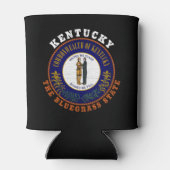 KENTUCKY BLUEGRASS STATE FLAG BLIKJESKOELER (Achterkant)