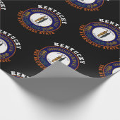 KENTUCKY BLUEGRASS STATE FLAG CADEAUPAPIER (Hoek)