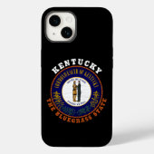 KENTUCKY BLUEGRASS STATE FLAG Case-Mate iPhone CASE (Achterkant)