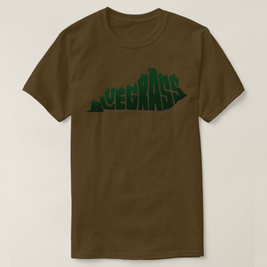 Kentucky Bluegrass T-shirt (Design voorkant)