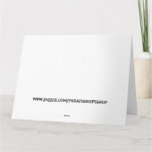 KENTUCKY BOURBON BARREL BIRTHDAY BIG CARD KAART (Achterkant)