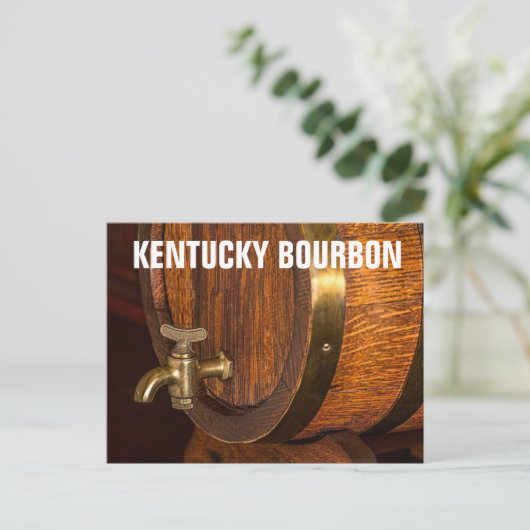 KENTUCKY BOURBON BARREL BRIEFKAARTEN (Staand voorkant)
