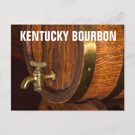 KENTUCKY BOURBON BARREL BRIEFKAARTEN (Voorkant)