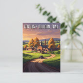 Kentucky Bourbon Trail Reis Briefkaart (Staand voorkant)
