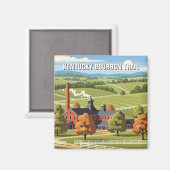 Kentucky Bourbon Trail Reizen Magneet (Voorkant / Achterkant)