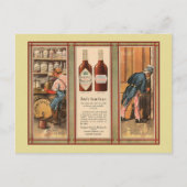 Kentucky Bourbon Uncle Sam Prohibition Briefkaart (Voorkant)