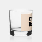 KENTUCKY BOURBON WHISKEY GLAZEN GLAS (Rechts)