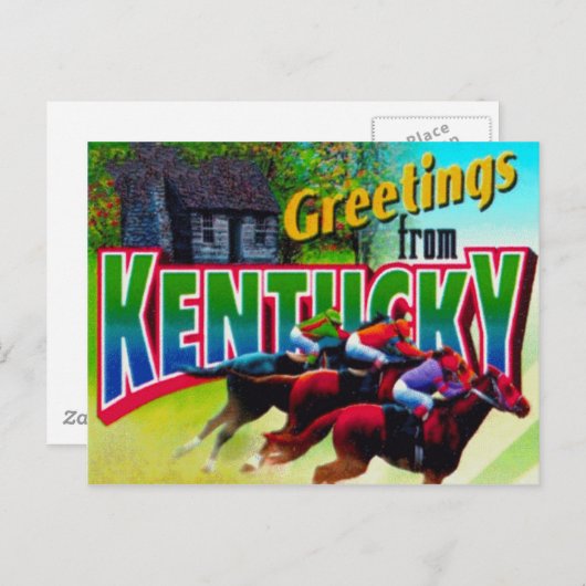 Kentucky Briefkaart (Voorkant / Achterkant)