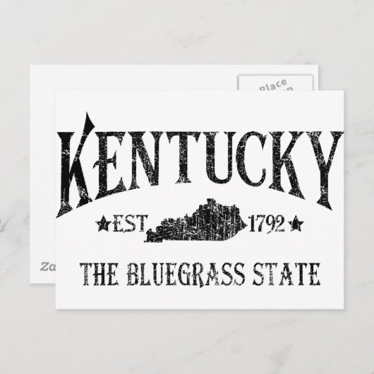 Kentucky Briefkaart (Voorkant / Achterkant)