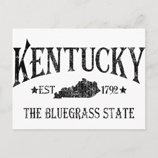 Kentucky Briefkaart (Voorkant)