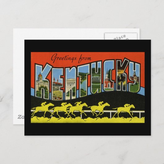 Kentucky Briefkaart (Voorkant / Achterkant)