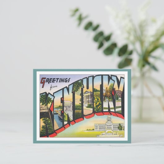 Kentucky Briefkaart (Staand voorkant)