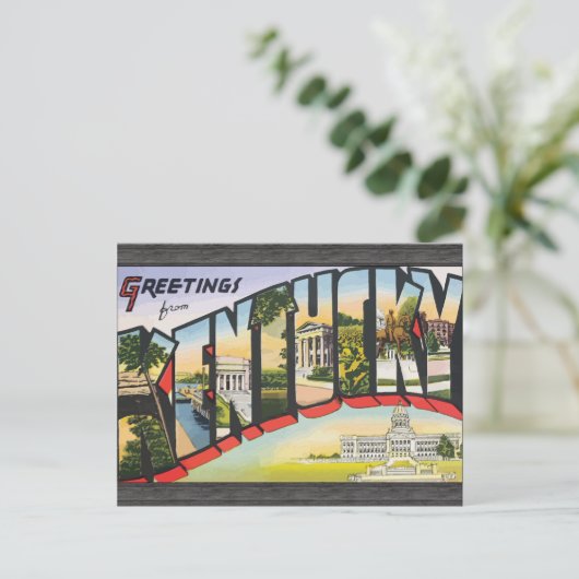 Kentucky,  briefkaart (Staand voorkant)