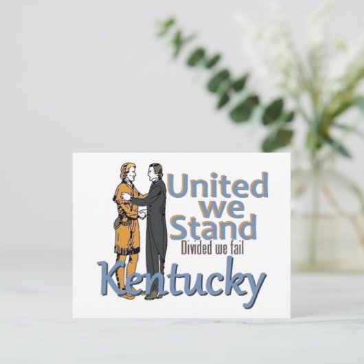 KENTUCKY BRIEFKAART (Staand voorkant)