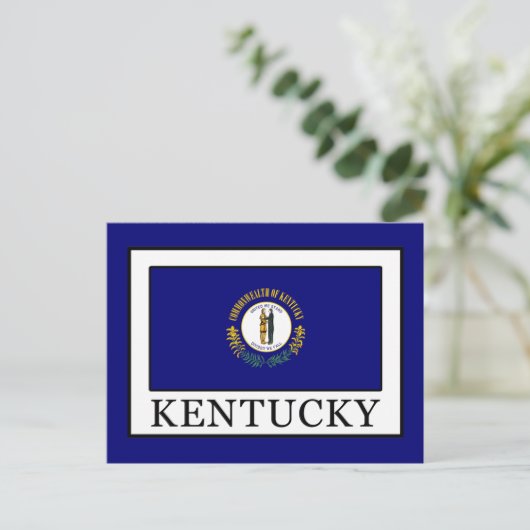 Kentucky Briefkaart (Staand voorkant)