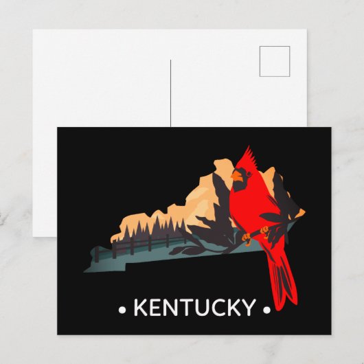 Kentucky Briefkaart (Voorkant / Achterkant)