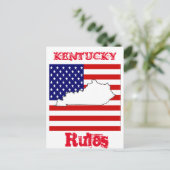 KENTUCKY BRIEFKAART (Staand voorkant)