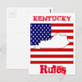 KENTUCKY BRIEFKAART (Voorkant / Achterkant)