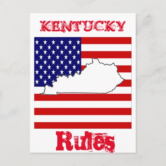 KENTUCKY BRIEFKAART (Voorkant)