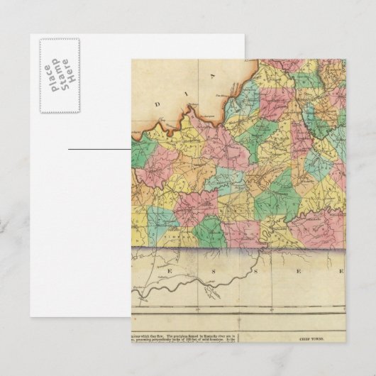 Kentucky Briefkaart (Voorkant / Achterkant)