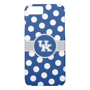 Kentucky   Brits poka Dot Pattern iPhone 8/7 Hoesje