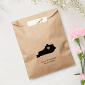 Kentucky bruiloft gunst trakteren zakken, geschenk bedankzakje (Gezegeld)