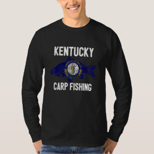 Kentucky Carp Vist Angler American Carp Angling T-shirt