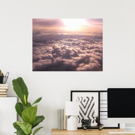 Kentucky CLouds Poster (Thuiskantoor)