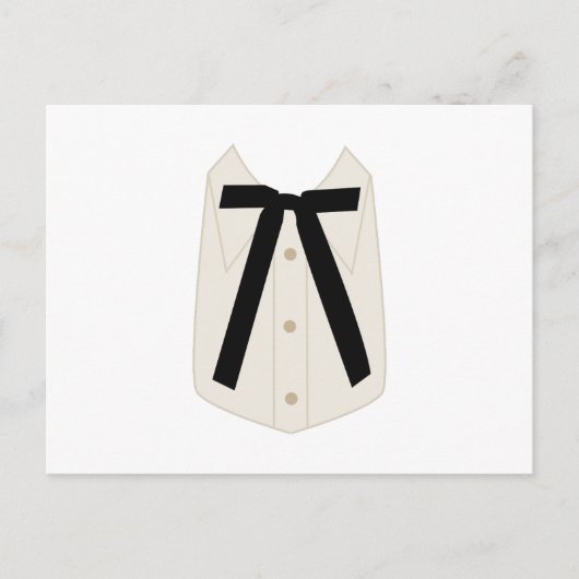 Kentucky Colonel Stropdas Briefkaart (Voorkant)