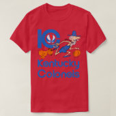 Kentucky Colonels 70s Basketbal T-shirt (Design voorkant)