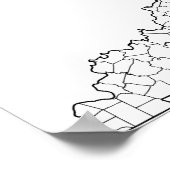 Kentucky County's Blank overzicht (Hoek)