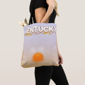 Kentucky Cute Farm reisposter Tote Bag (Dichtbij)