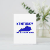 Kentucky, de Blauwstaat Briefkaart (Staand voorkant)