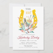 Kentucky Derby 151st Invitation with Horseshoe Kaart (Voorkant)