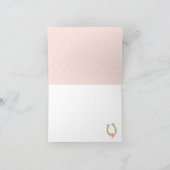 Kentucky Derby Baby shower Bedankt voor je creditc (Binnen)