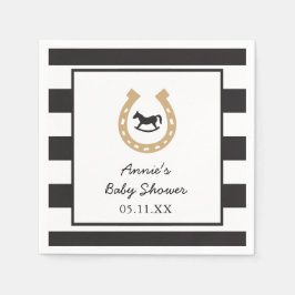 Kentucky Derby Baby shower Drink servetten
