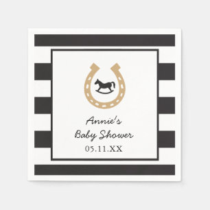 Kentucky Derby Baby shower Drink servetten