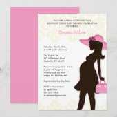 Kentucky Derby Baby shower Invitation Kaart (Voorkant / Achterkant)