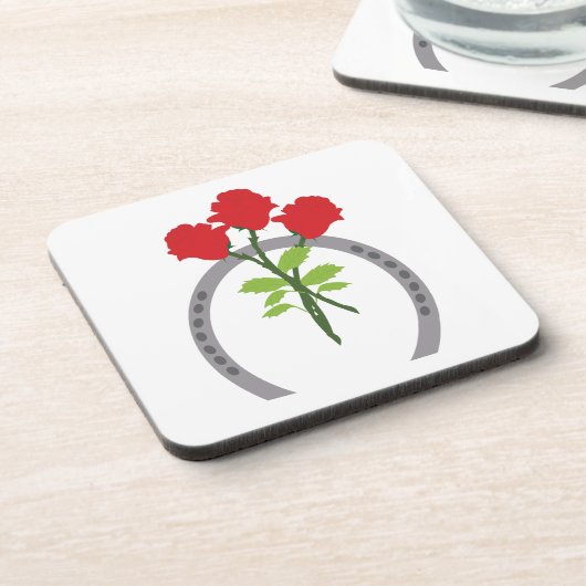 Kentucky Derby Bier Onderzetter (Linkerzijde)