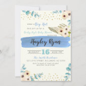 Kentucky Derby Big Pet Eucalyptus Boy Baby shower Kaart (Voorkant)