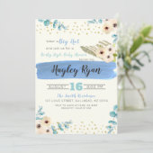 Kentucky Derby Big Pet Eucalyptus Boy Baby shower Kaart (Staand voorkant)