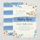 Kentucky Derby Big Pet Eucalyptus Boy Baby shower Kaart (Voorkant / Achterkant)