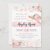 Kentucky Derby Big Pet Roos Gold Vrijgezellenfeest Kaart (Voorkant)