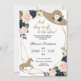 Kentucky Derby Bridal Shower Invitations Kaart