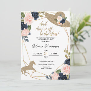 Kentucky Derby Bridal Shower Invitations Kaart