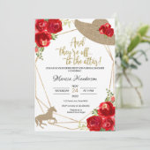 Kentucky Derby Bridal Shower Invitations Kaart (Staand voorkant)