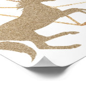 Kentucky Derby Bruiloft Borrel Welkom bord Poster (Hoek)